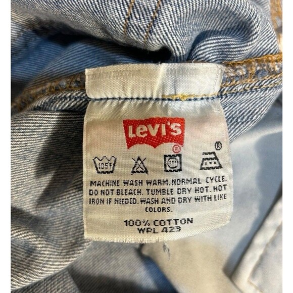 Vintage Levi’s 501 Original Fit Jeans Button Fly W34 L34 (Actual 34x33) - Picture 7 of 8